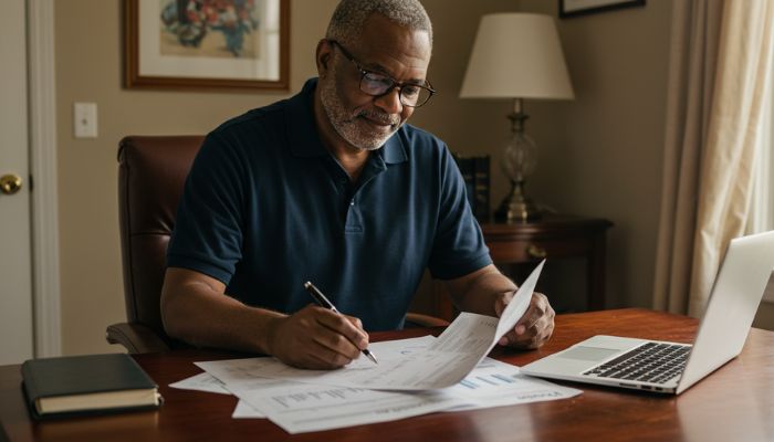 homem fazendo marketing para vender